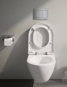 Pakabinamas unitazas Laufen PRO X Rimless Silent Flush su SoftClose dangčiu