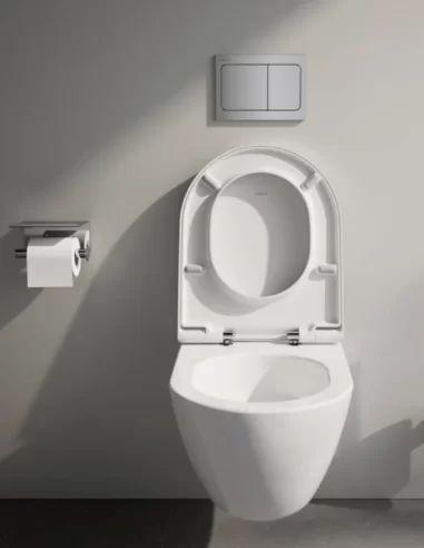 Pakabinamas unitazas Laufen PRO X Rimless Silent Flush su SoftClose dangčiu