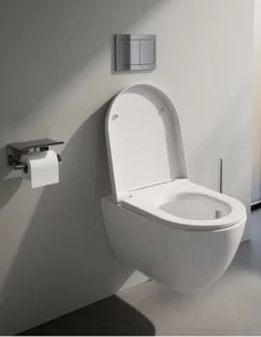 Pakabinamas unitazas Laufen PRO X Rimless Silent Flush su SoftClose dangčiu