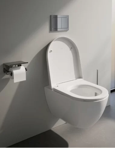 Pakabinamas unitazas Laufen PRO X Rimless Silent Flush su SoftClose dangčiu