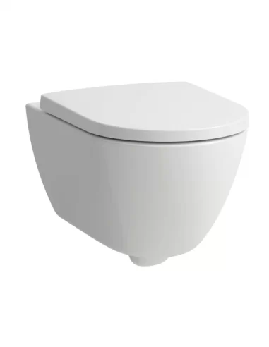 Pakabinamas unitazas Laufen PRO X Rimless Silent Flush su SoftClose dangčiu