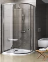 Dušo kabina Pivot PSKK3, Satinas, RAVAK