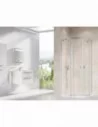 Dušo kabina Chrome CSKK4 90x90, Satinas, RAVAK