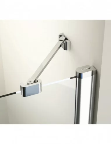 Dušo kabina Chrome CSKK4 90x90, Satinas, RAVAK