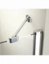 Dušo kabina Chrome CSKK4 90x90, Satinas, RAVAK