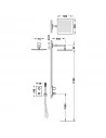 Termostatinė dušo sistema THERM-BOX, volcanic sp., TRES
