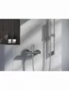 Apvali dušo galvutė Chrome, Šlifuoto nerūdijančio plieno, RAVAK