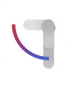 Praustuvo maišytuvas Chrome II BeCool CR II 015, Šlifuoto grafito, RAVAK