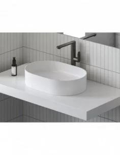 Praustuvo maišytuvas Chrome II CR II 015.02 su šonine svirtimi, Šlifuoto grafito, RAVAK