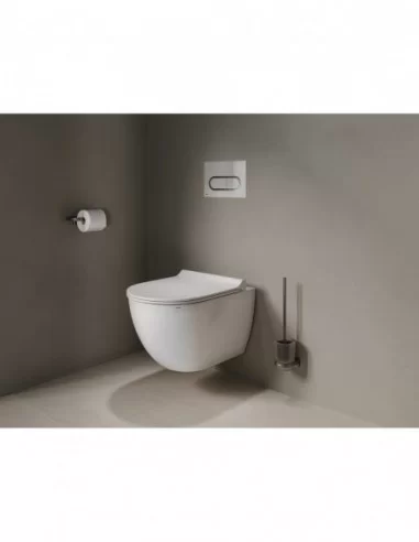 Tualetinio popieriaus laikiklis Chrome II CR II 400, Šlifuoto grafito, RAVAK