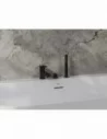 Trijų dalių vonios maišytuvas Spring, Juodas matinis, RAVAK