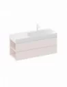 Spintelė po praustuvu SD Lite 120 K/D, Alabaster pink, RAVAK