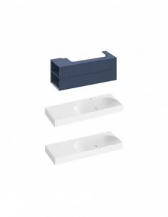 Spintelė po praustuvu SD Lite 120 K/D, Deepsea blue, RAVAK