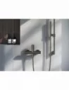 Sieninis dušo maišytuvas Revers RV 032, Šlifuoto grafito, RAVAK