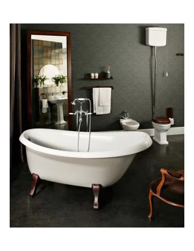 Vonia akmens masės VIKTORIA Silkstone® White, PAA