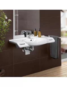 Praustuvas neįgaliesiems O. Novo ViCare 800x550 mm, Villeroy&Boch