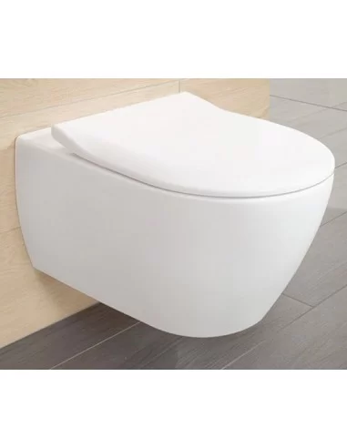 Unitazas pakabinamas Subway 2.0, su plonu Soft Close dangčiu, Direct Flush, Villeroy&Boch