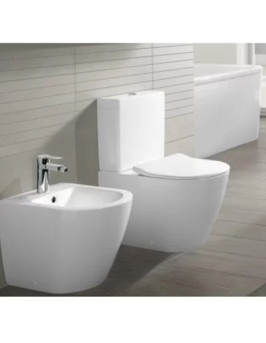 Unitazas pastatomas Subway 2.0 su bakeliu, rimless, su Soft Close dangčiu, Villeroy&Boch