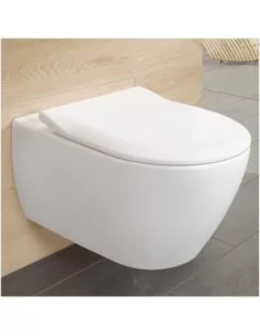 Unitazo dangtis plonas Subway 2.0 Softclose, Villeroy&Boch