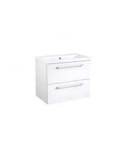Spintelė su praustuvu SCANDIC 51cm, balta, Raguvos Baldai