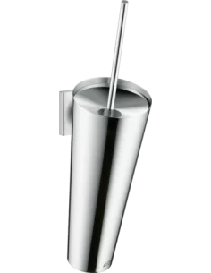 Laikiklis su WC šepečiu pakabinamas Starck Organic chromo spalvos, AXOR