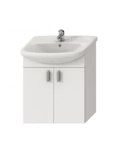 2 durelių spintelė, su 65 cm praustuvu, Lyra Plus, JIKA
