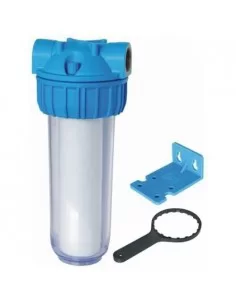 Vandens filtro korp. skaidrus RO6 sitemai CLEAR 2XORING VESBO