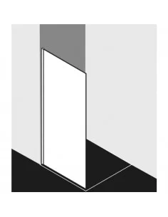 Stacionari dušo sienelė Kermi WALK-IN XC, Kermi