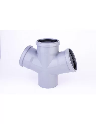 Keturšakis HT plokščias DN 50x50x50x67° Magnaplast